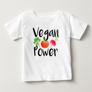 Baby-Shirt "des veganen Powers" Baby T-shirt