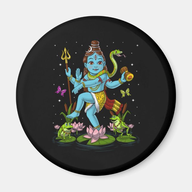 Baby Shiva Nataraja Magnet (Vorne)