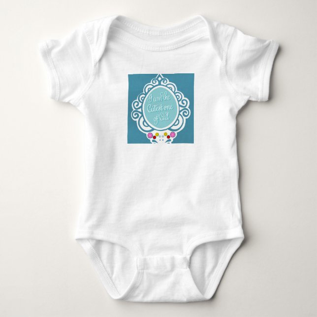 Baby Short Sleeve Onsie Strampler (Vorderseite)