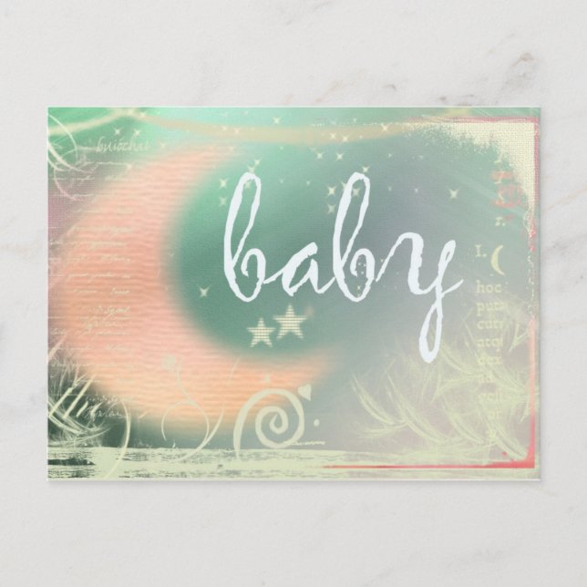 Baby Showcard Einladung (Vorderseite)