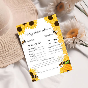 Baby Showe Bumble Bee Baby Dusche Kinderspiel Show