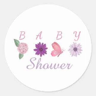 Baby Shower Aufkleber