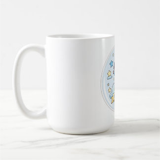 Baby-Shower-Aufkleber für Jungen Kaffeetasse