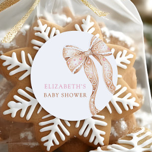 Baby Shower Aufkleber Kleine Kekse