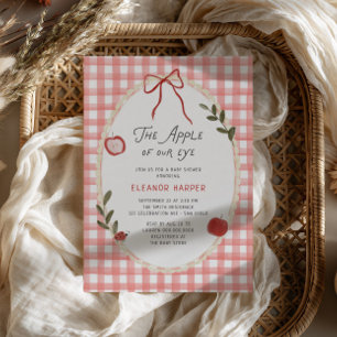 Baby Shower 'Augapfel' Einladung