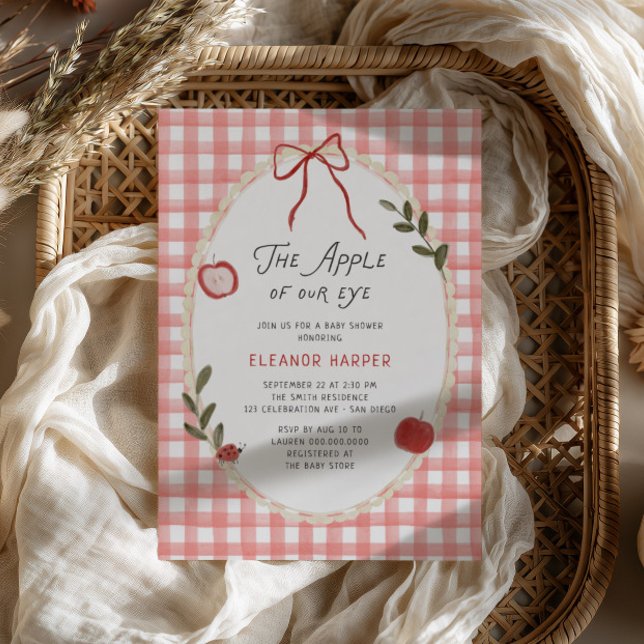 Baby Shower 'Augapfel' Einladung (Von Creator hochgeladen)