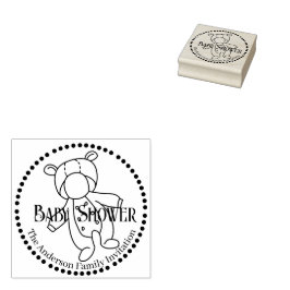 Baby Shower Baby Trage Gummi Briefmarke Gummistempel
