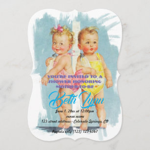 Baby Shower Babys Party Schicksals Schicksal Einladung