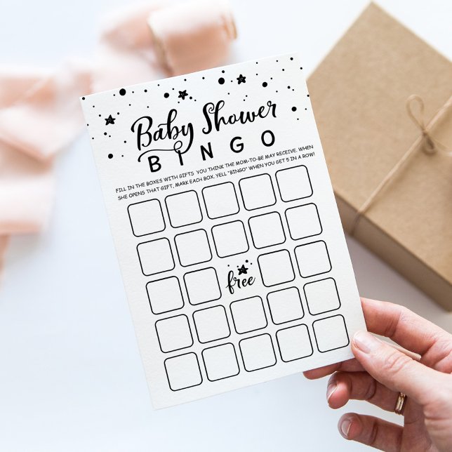 Baby Shower Bingo Baby Showkarte Party Einladung (Von Creator hochgeladen)