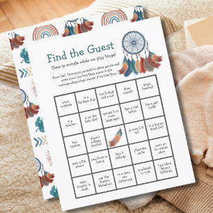 Baby Shower Bingo Game Dreamcatcher Suchen