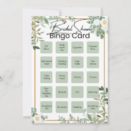 Baby-Shower-Bingo-Karten, einzigartige vorab ausge Einladung