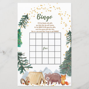 Baby Shower Bingo Wir können Frühwartecamper