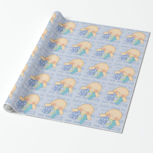 Baby Shower Boy Packpapier
