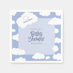 Baby Shower Cloud Nine 9 Süße Whimsical Party Serviette