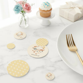 Baby Shower Confetti Moon Stars Theme Konfetti