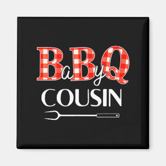 Baby-Shower-Cousin-BBQ-Party süße passende Familie Magnet