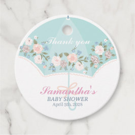 Baby-Shower-Dankeschön-Anhänger Geschenkanhänger