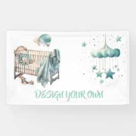Baby Shower Design Your Own Banner