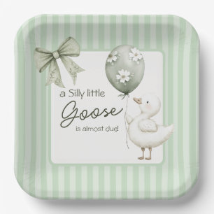 Baby Shower Dummer Gans Frühling Party  Pappteller