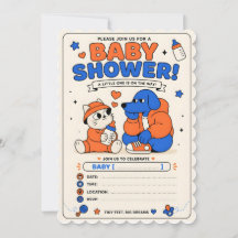 Baby Shower Einladung
