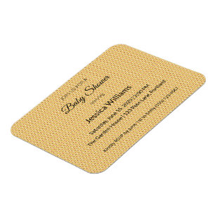 Baby Shower Einladung Boho Chic Individuelle Einla Magnet