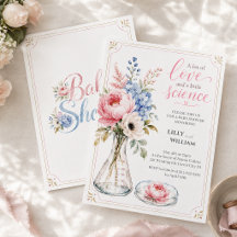 Baby-Shower-Einladung, die die IVF-Reise hervorheb