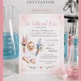 Baby Shower Einladung, die die IVF-Reise hervorheb Einladung