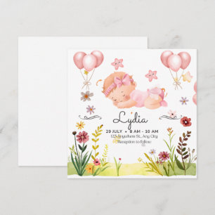 Baby-Shower-Einladung Einladung