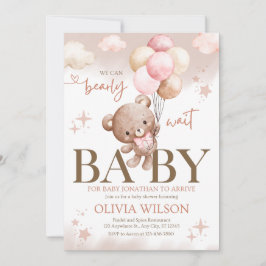 Baby Shower Einladung für das Kleine auf dem Weg