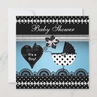 Baby Shower Einladungen Jungen und Mädchen Cute