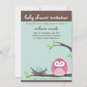 BABY SHOWER ERSUCHT :: UHL + NEST 4P EINLADUNG