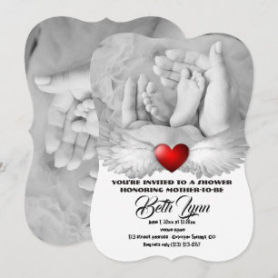 Baby Shower Erwartungsfeier Schicksal Destiny Einladung