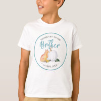 Baby Shower Family Shirts Brother Pumpkin Fox