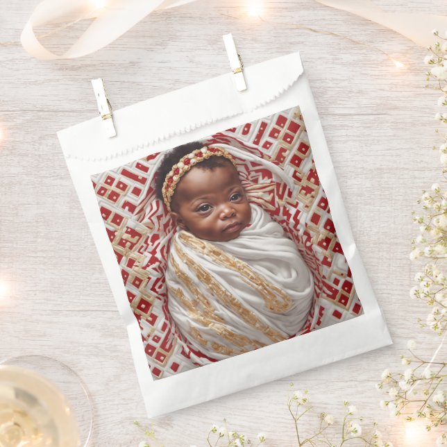 Baby Shower Fevor Bags Geschenktütchen (Ausgeschnitten)