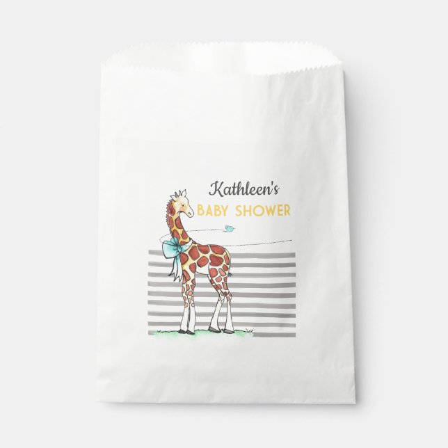 Baby Shower Fevor Bags Geschenktütchen (Vorderseite)