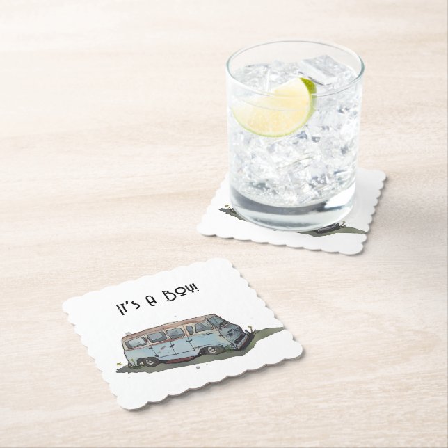 Baby shower for a boy, van untersetzer (Vor Ort)