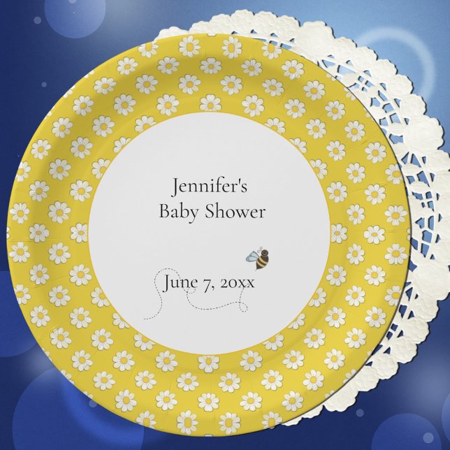 Baby-Shower für die werdende Mutter  Pappteller (Von Creator hochgeladen)