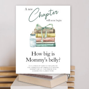 Baby-Shower für ein neues Kapitel - Wie groß ist M Poster