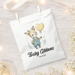 Baby Shower für Rehe Geschenktütchen