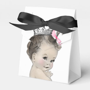 Baby-Shower für rosa Prinzessin Mädchen Geschenkschachtel