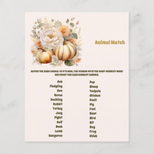 Baby Shower Game