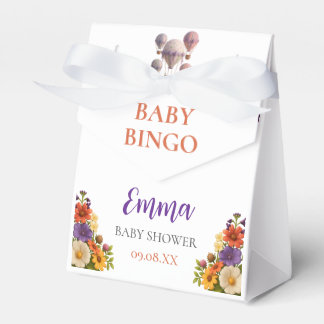 Baby Shower Game Bingo Card – Prize Favor Box Geschenkschachtel