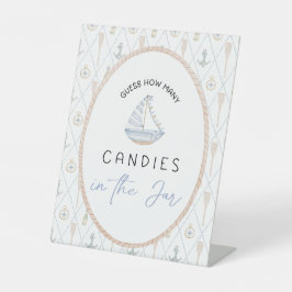 Baby Shower Games - Candy Jar Game Sockelschild