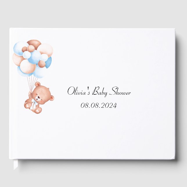 BABY SHOWER GÄSTEBUCH (Vorderseite)