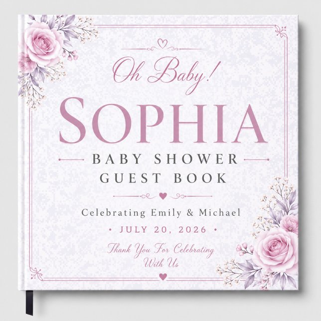 Baby-Shower-Gästebuch Gästebuch (Von Creator hochgeladen)
