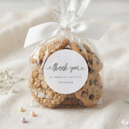 Baby-Shower-Geschenk-Aufkleber Danke-Aufkleber  Runder Aufkleber