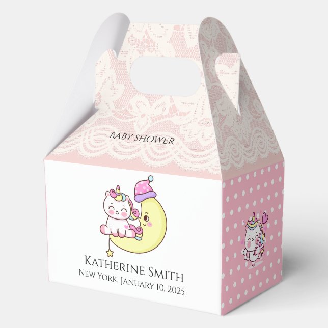 BABY SHOWER GESCHENKSCHACHTEL (Vorderseite)