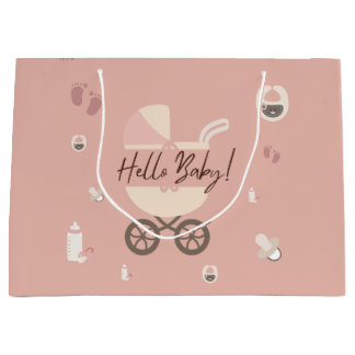Baby-Shower-Geschenktasche Große Geschenktüte