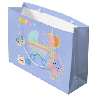 Baby-Shower-Geschenktasche Große Geschenktüte