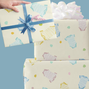 Baby-Shower-Geschenkverpackungspapier für Neugebor Geschenkpapier